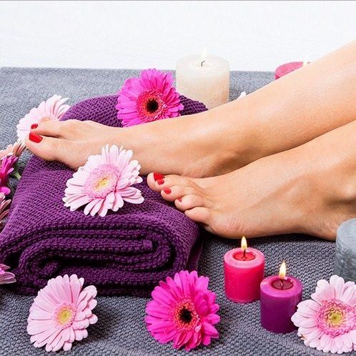 Professional manicure and pedicure spa service at Lotus Wellness & Spa in Tirana